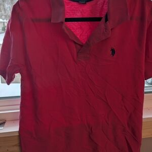 U.S. Polo Assn. Classic Pink Polo Shirt